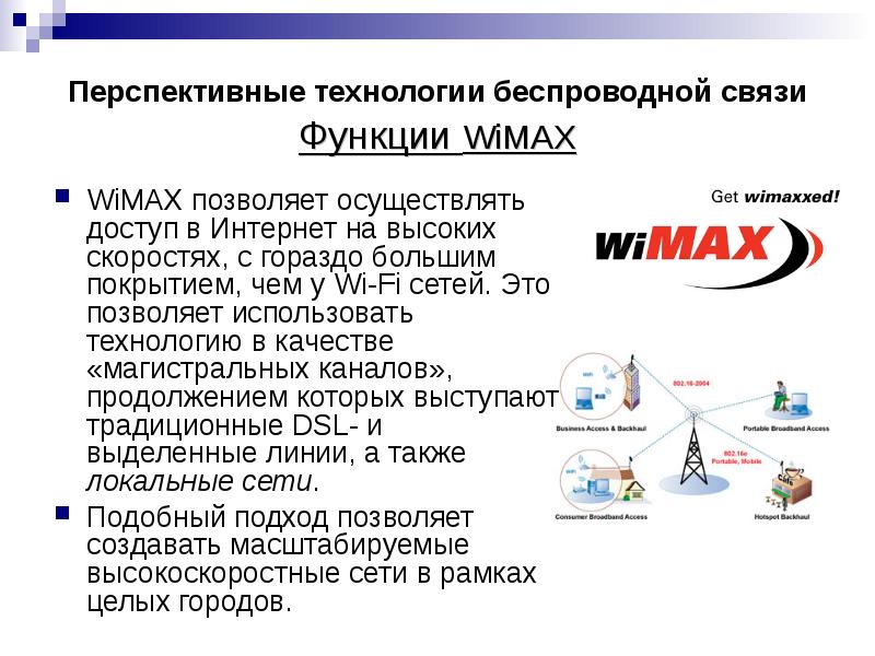 Технологии технологии связи в том. Технологии беспроводной связи. Технология WIMAX. Беспроводные технологии Wi-Fi и WIMAX. Беспроводная технология связи.