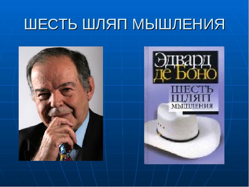 6 шляп мышления презентация