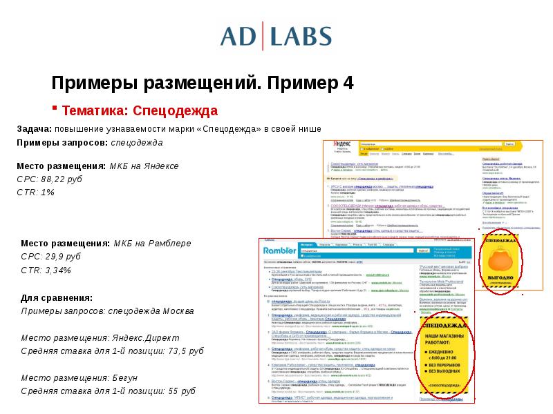 Образец размещения вакансии