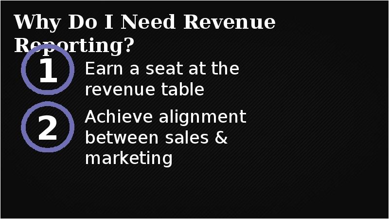 Why Do I Need Revenue Reporting?