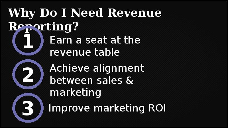 Why Do I Need Revenue Reporting?