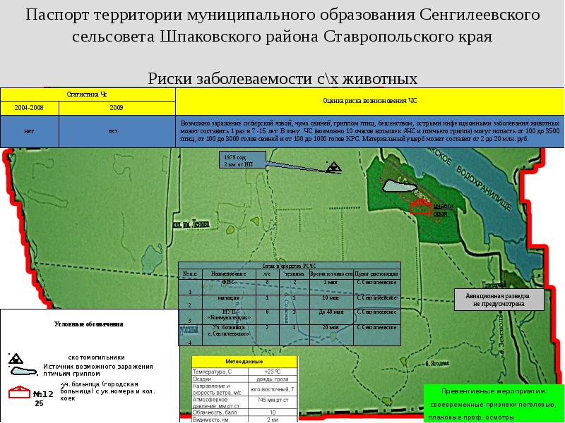 Село сенгилеевское карта