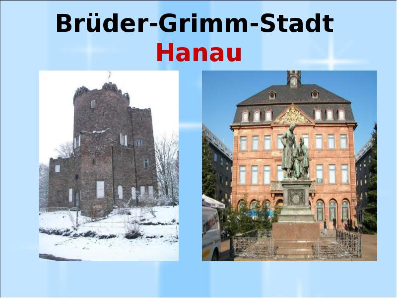 Brüder-Grimm-Stadt Hanau