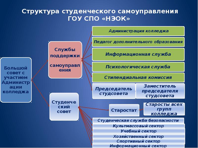 Структура студенческого проекта