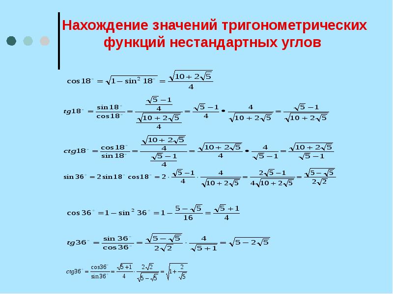 Область определения и множество значений тригонометрических функций презентация алимов 10 класс