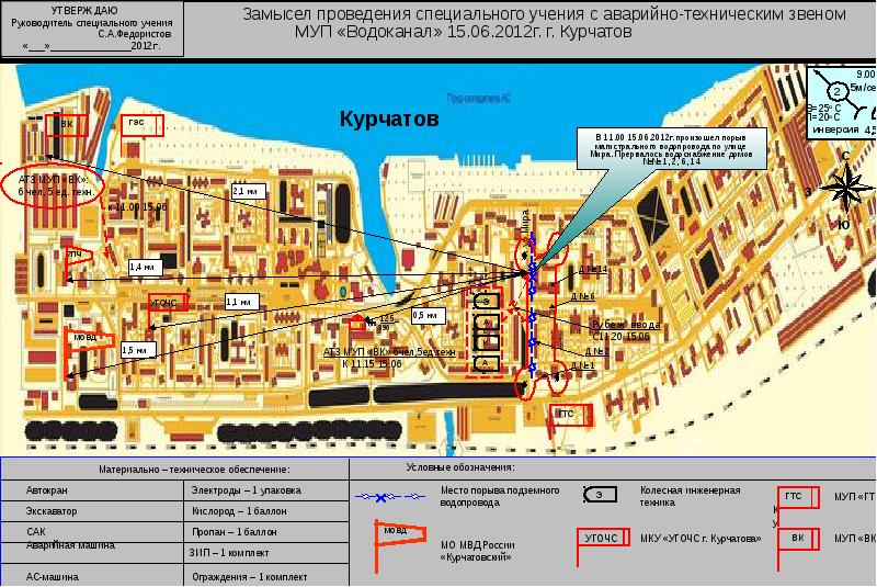 Курчатов карта города с домами и улицами