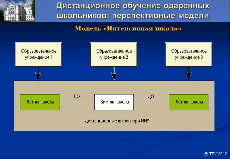 Модель дистанционного обучения в школе презентация