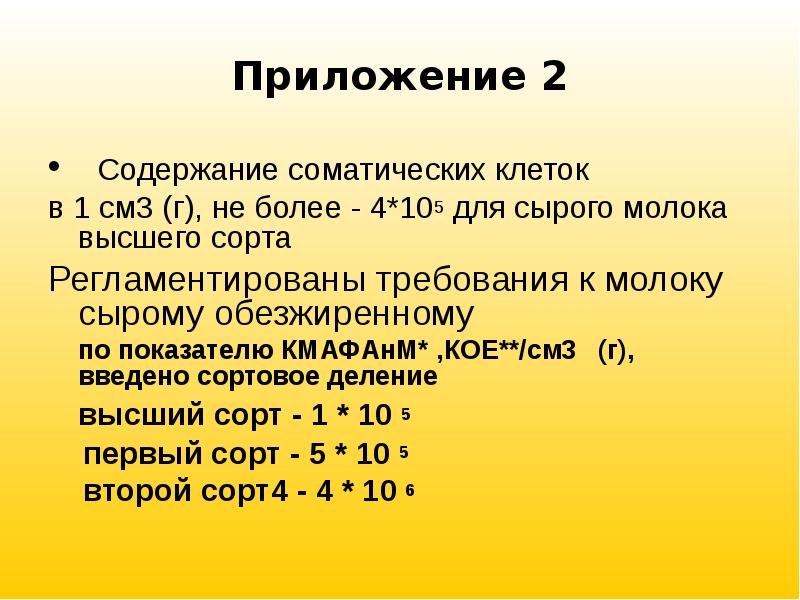 Бывшие 2 содержание. Нормы содержания соматических клеток в сыром молоке. Соматика для высшего сорта молока. Содержание КМАФАНМ И соматических клеток в молоке. Норма соматических клеток для высшего сорта молока.