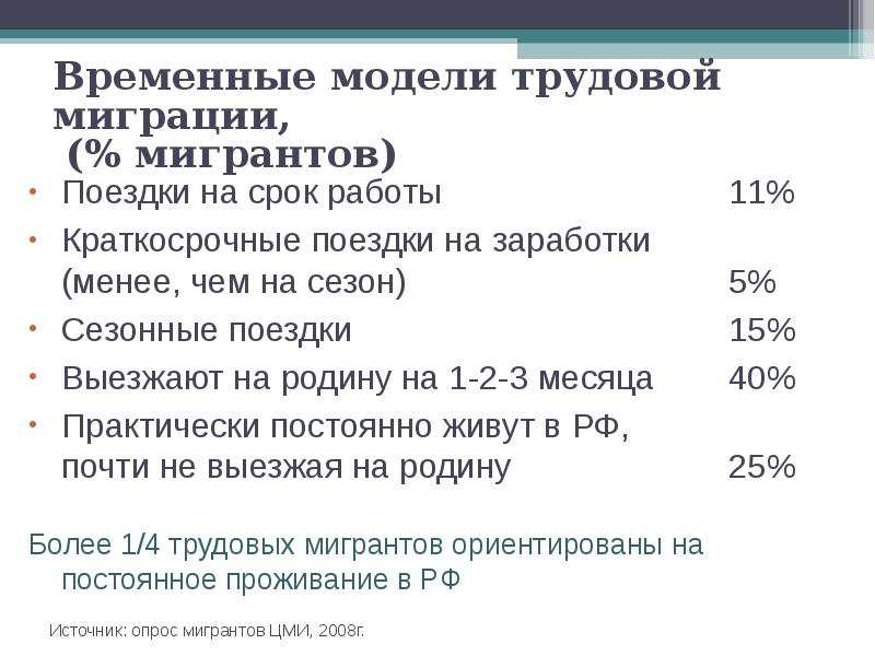 Структура масштабы. Модели трудовой миграции. Опрос о миграции. Анкеты трудовых мигрантов. Опрос про мигрантов.