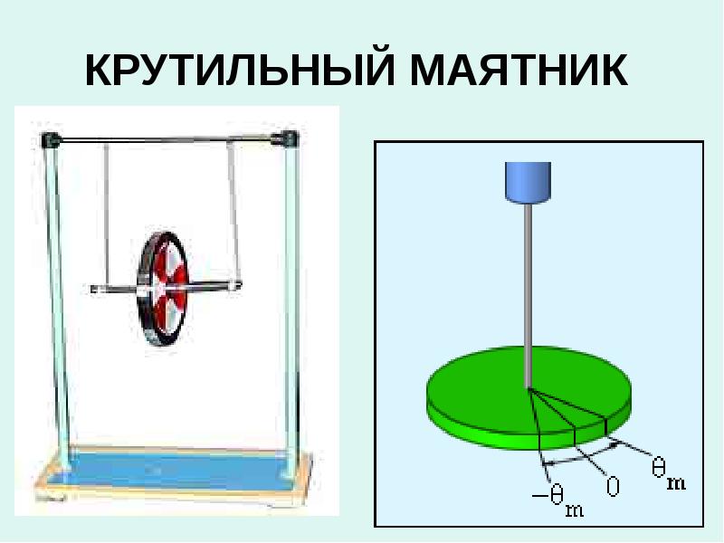 Крутильный маятник схема