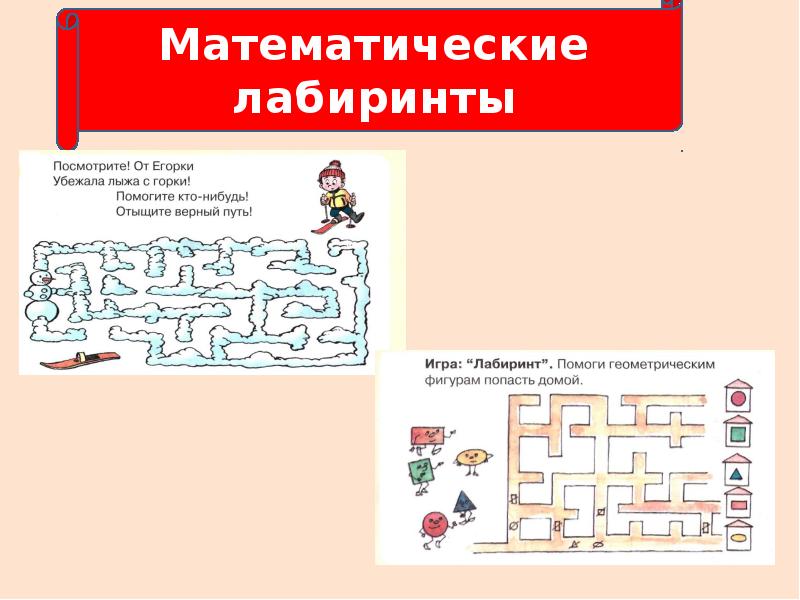 Презентация в мире ребусов и лабиринтов