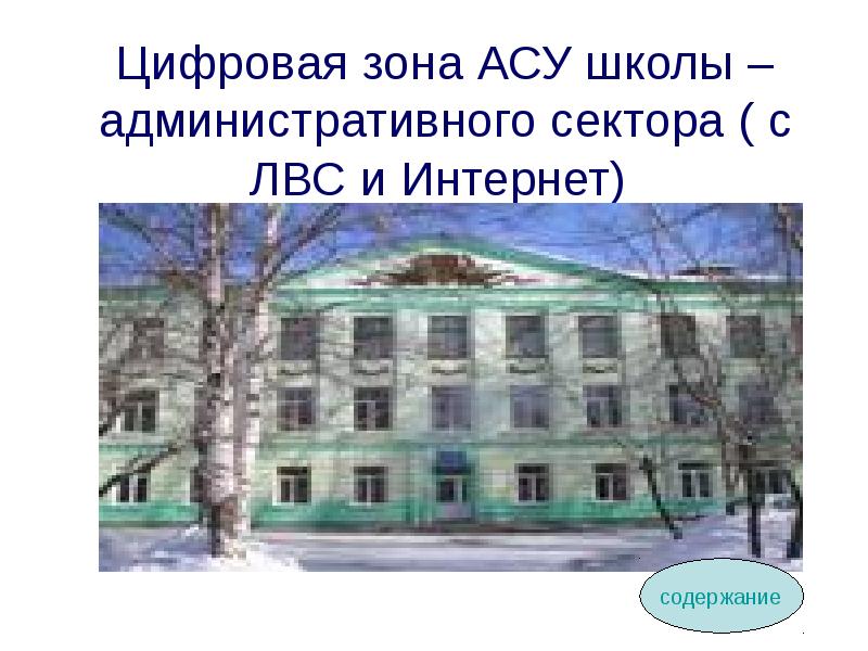 Модуль школа 3. Цифровые зоны школы. Административный сектор школы. Школьные АСУ. Сред школа 2.