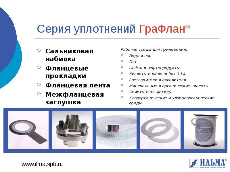 Прокладочные и набивочные материалы презентация