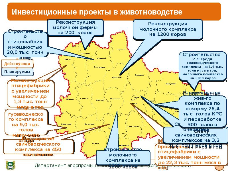 Инвестиционные проекты курганской области