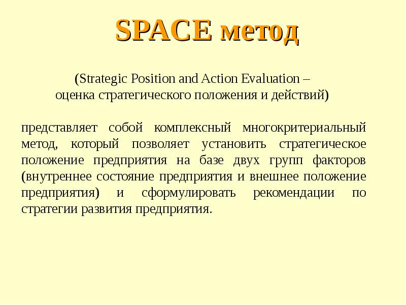 Методология пространства. Метод Space-анализа. Space анализ. Методика Спейс.