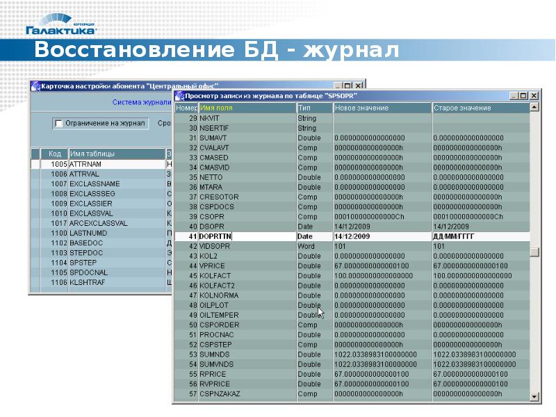 Галактика erp презентация