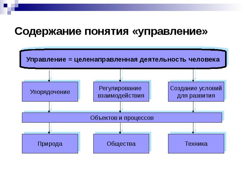 Система управления в природе презентация