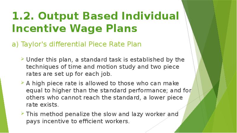Output based. Output based