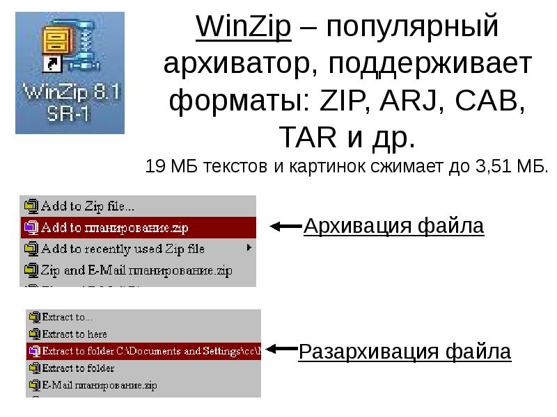 Arj открывает файлы. Архивация файлов WINZIP. WINZIP Поддерживаемые Форматы. ARJ Поддерживаемые Форматы упаковки. Программа архиватор ARJ.