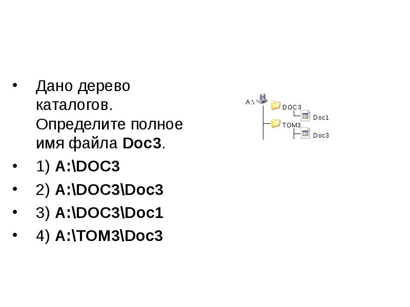 Даны полные имена файлов