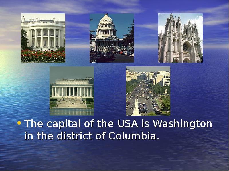 The capital of the usa is. Is the Capital of the USA in.