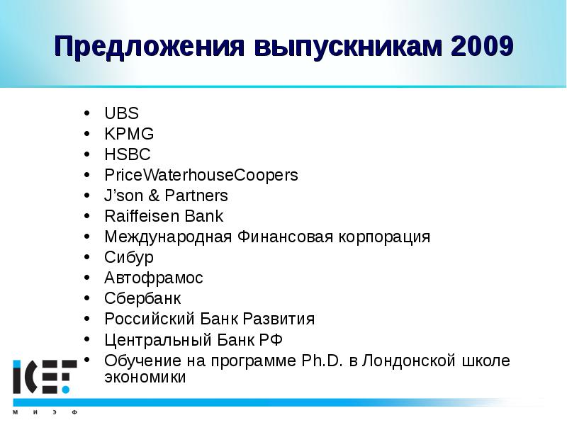 Международная финансовая корпорация презентация