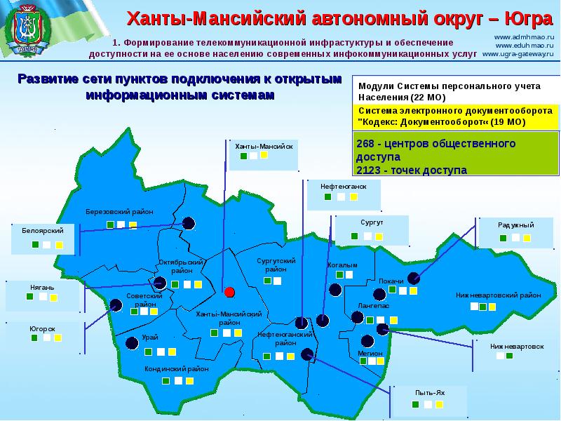 Ханты мансийский автономный округ югра карта