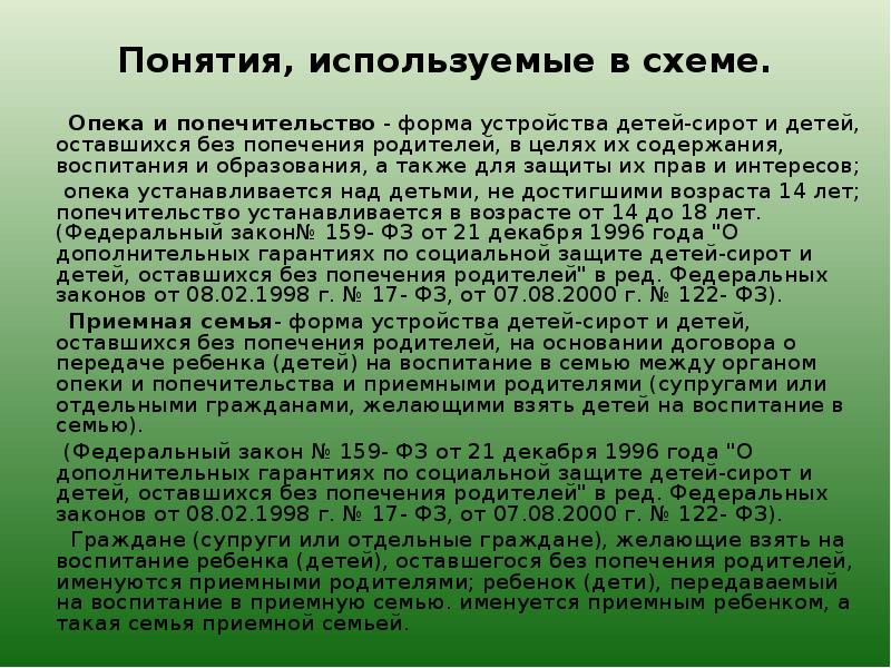 Форма воспитания детей оставшихся без попечения родителей презентация