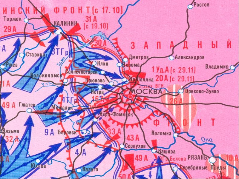 28 панфиловцев карта боя