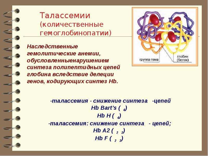 Презентация на тему гемоглобинопатия