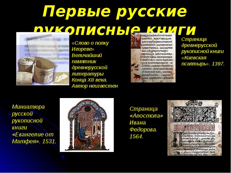 История книг презентация