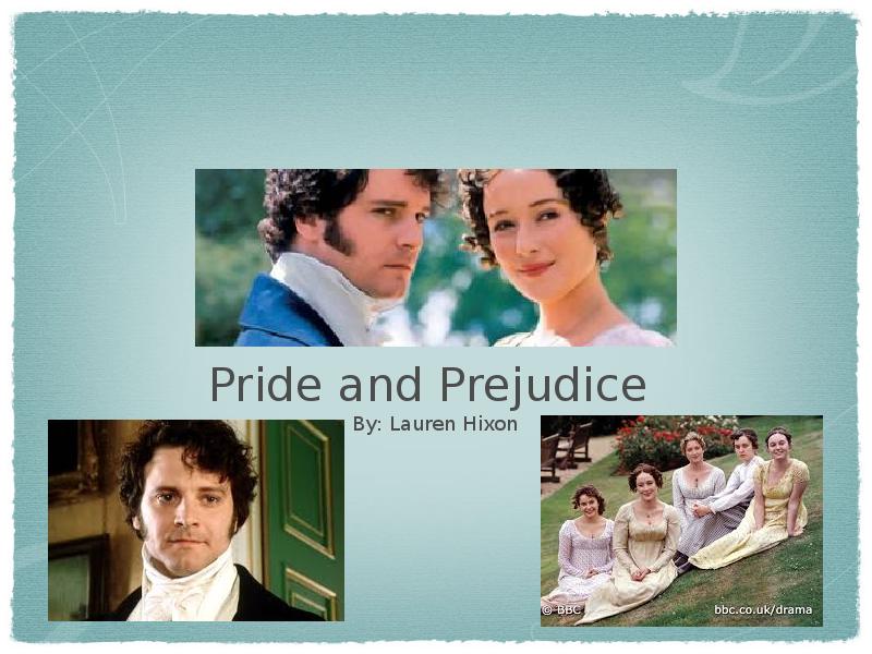 Реферат: Pride And Prejudice 2