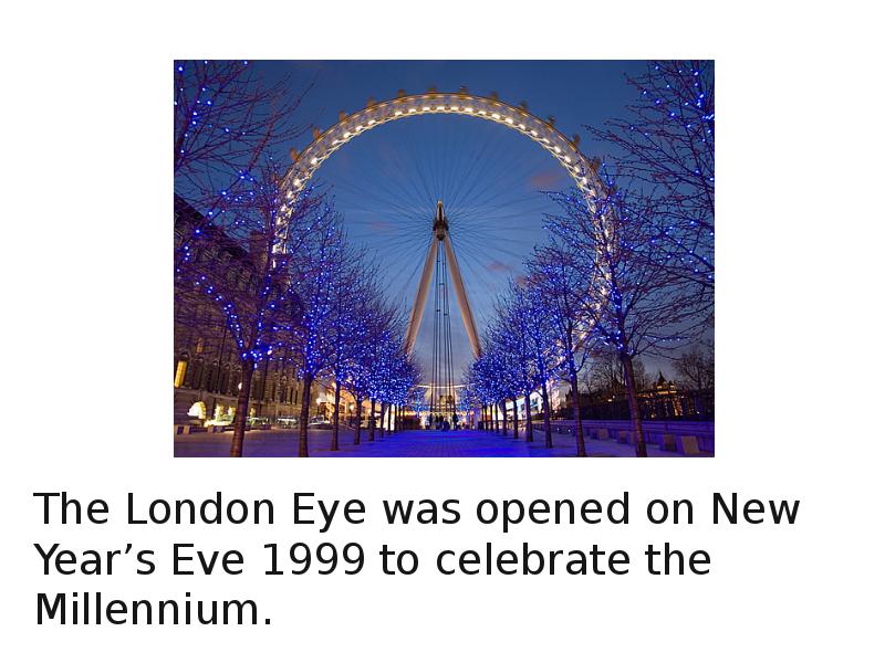 The london eye презентация