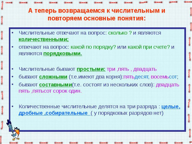 Имя числительное 6. Числительные. Русский язык тема числительные. Памятка по числительным. Имя числительное правило 6 класс.