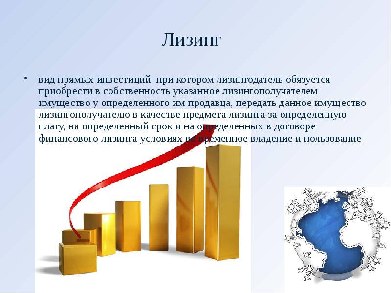 Виды лизинга презентация