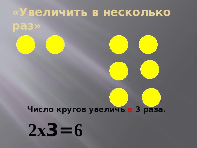 Увеличение 2 3 в 3 раза. Увеличить в несколько раз. Уменьшить в несколько раз. Увеличить на. Увеличение дроби в несколько раз.