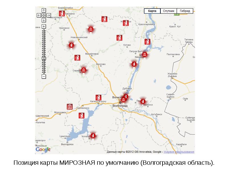 Карта михайловка волгоградская область с улицами и номерами домов