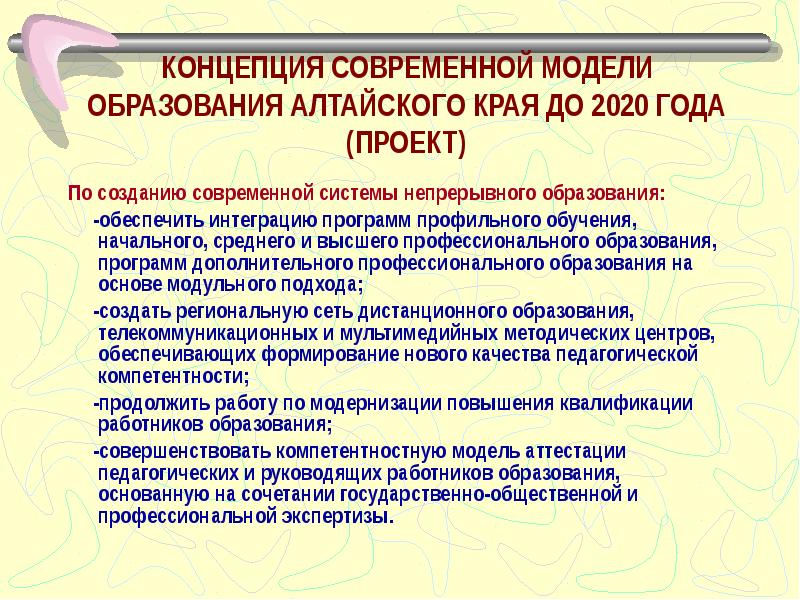 Современные концепции образования презентация