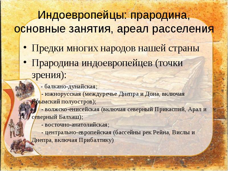 Расселение занятия верования восточных славян