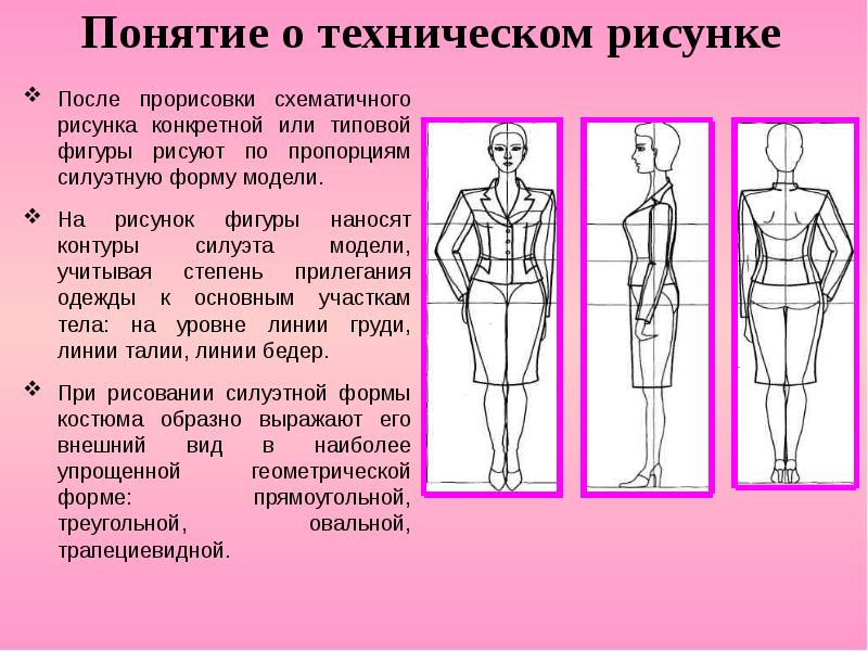 Техническое изображение модели