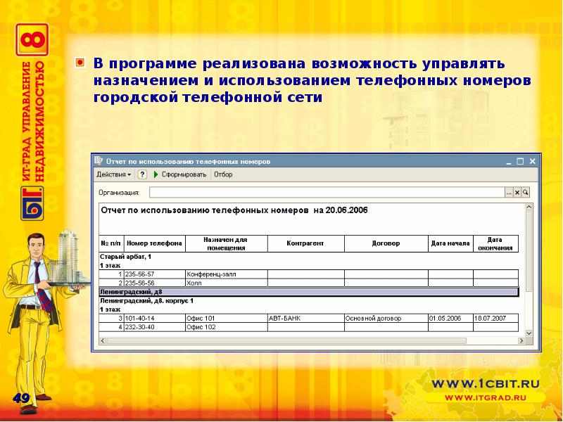 В программе реализован. Продам программное обеспечение. 1c управление недвижимостью. Продать программу. Реализовать возможности.