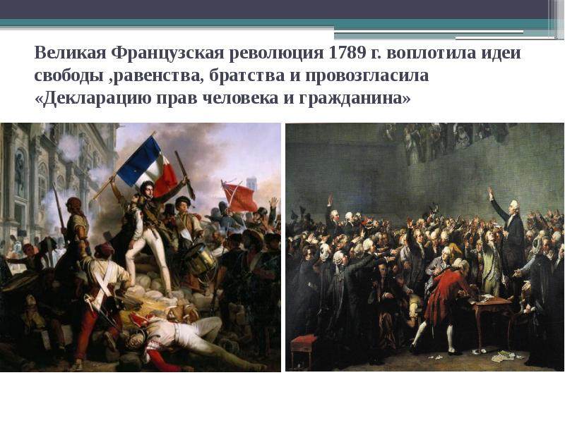 Великая французская революция 1789 1799 презентация