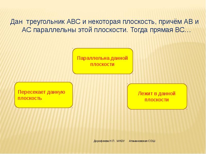 Тогда прямые и не могут быть. Тогда прямые и не могут быть