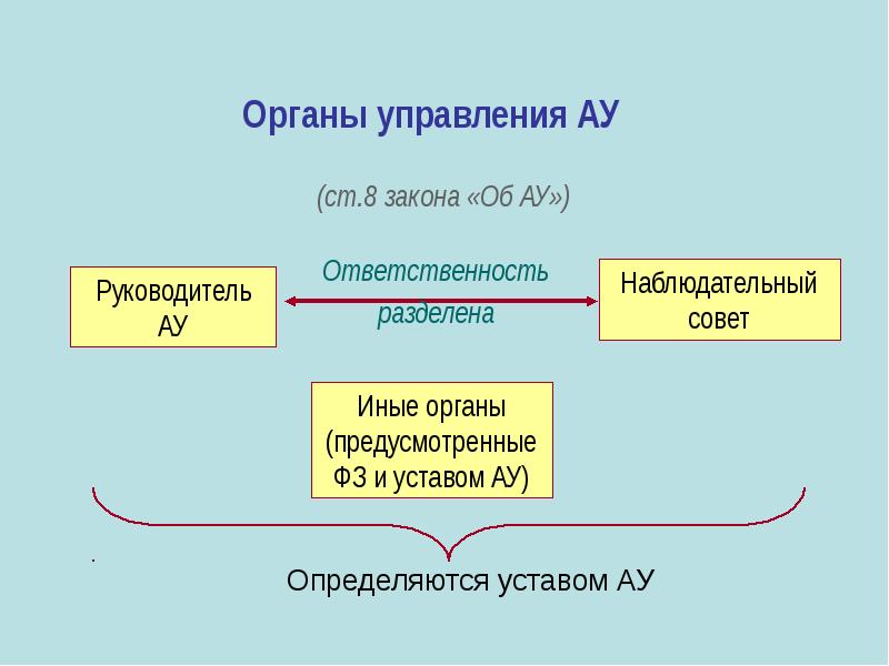 Ответственность автономного учреждения