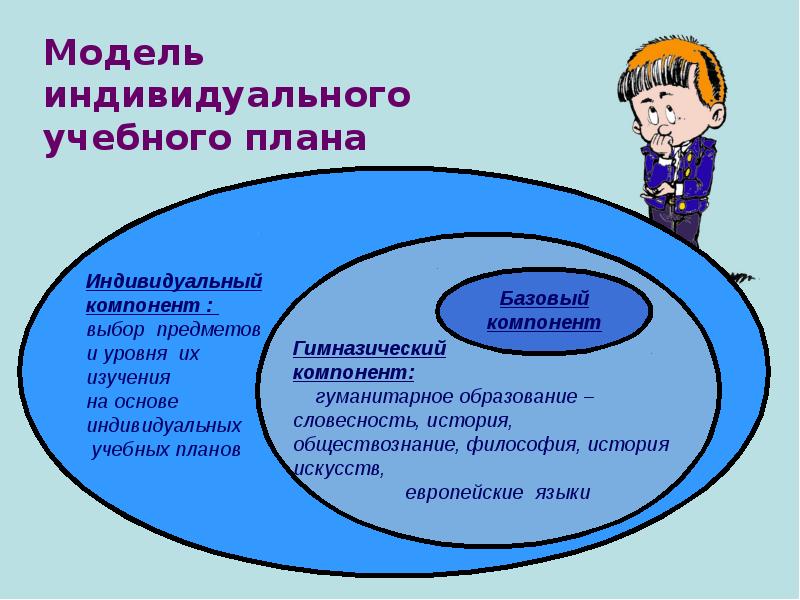 Индивидуальные компоненты. Модель индивидуальный учебный план. Предмет индивидуального выбора. Индивидуальный компонент. Модель индивидуального обучения.