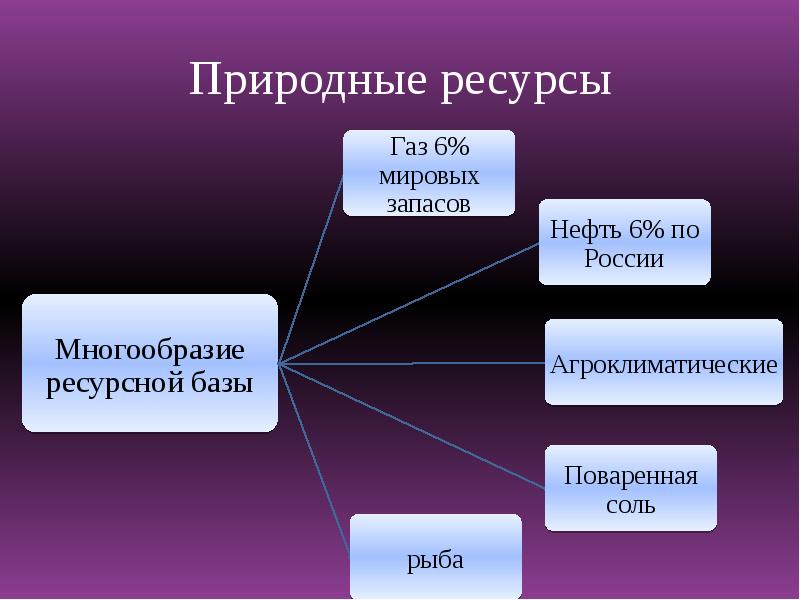 Природные системы и ресурсы