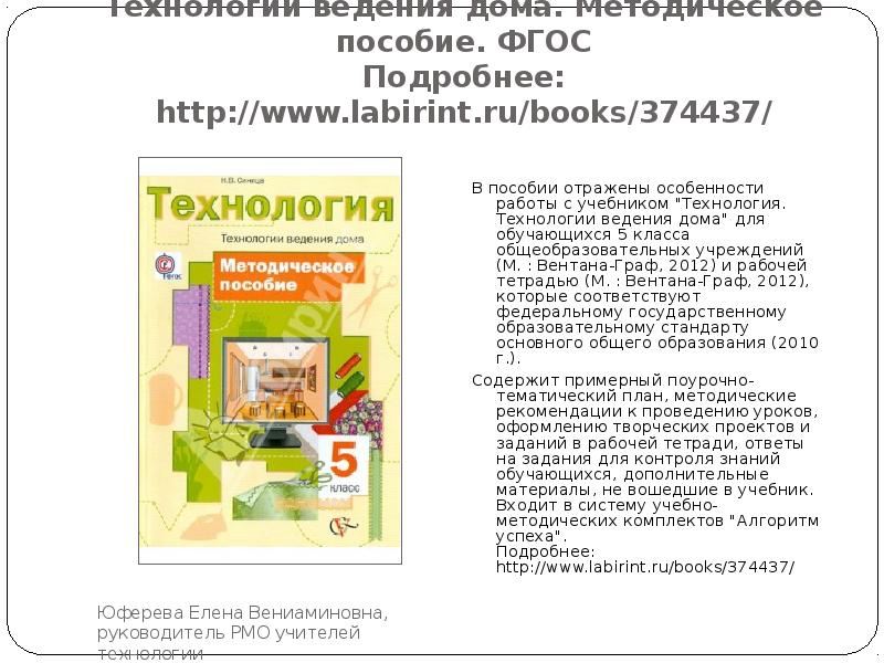 Презентация технология ведения дома 6 класс