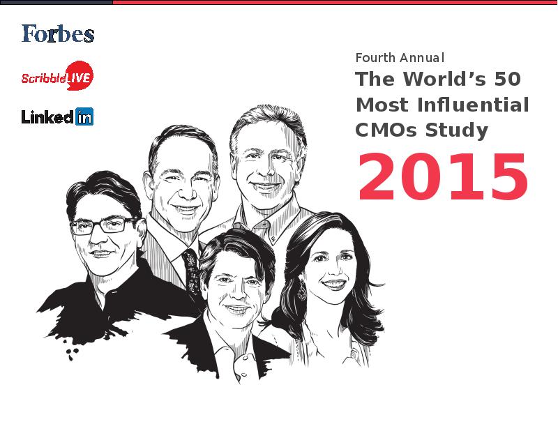 The World’s 50 Most Influential CMOs