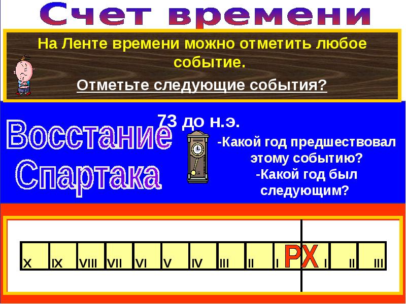 Проект по математике 6 класс путешествие по ленте времени