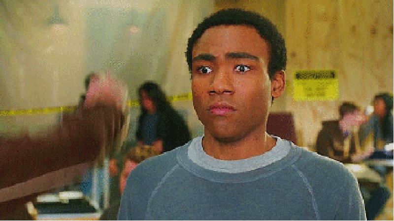 Perfect gif. Donald Glover gif. Too nervous гифки. Nervousness gif.